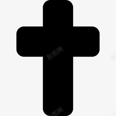 十字架宗教15填充图标图标