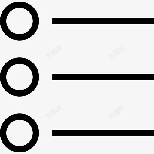 菜单iosul4线性图标svg_新图网 https://ixintu.com iosul4 线性 菜单