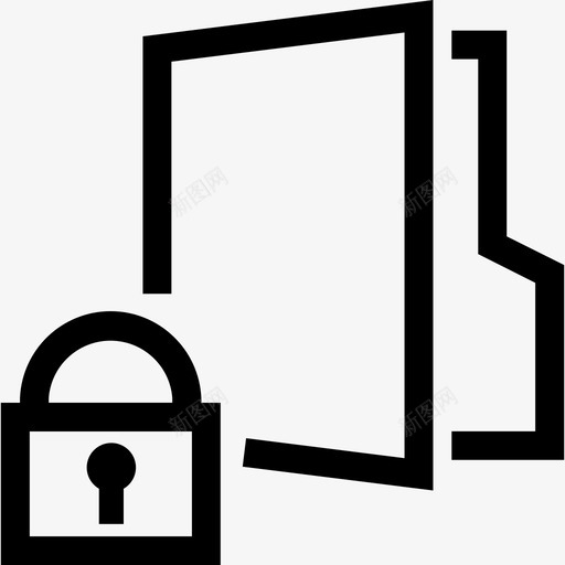 锁定文件夹存档文件夹行图标svg_新图网 https://ixintu.com 存档 文件夹行 锁定文件夹