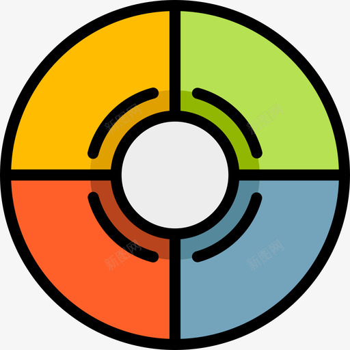 分析业务图线颜色图标svg_新图网 https://ixintu.com 业务图 分析 线颜色