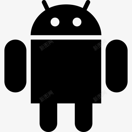 Android社交媒体5填充图标svg_新图网 https://ixintu.com Android 填充 社交媒体5