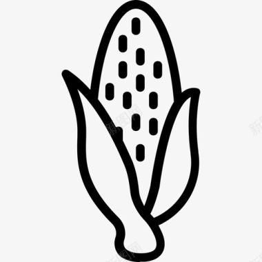 玉米农业5直交图标图标