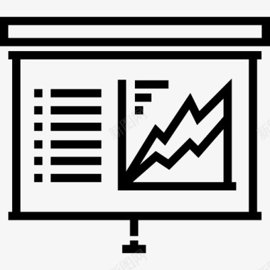 演示文稿商务20直线图标图标