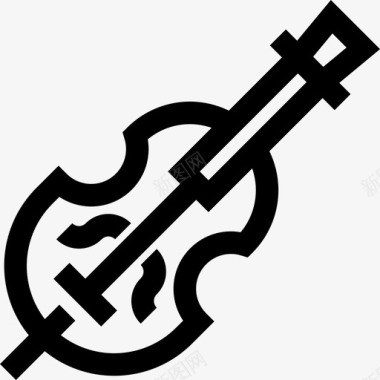 小提琴圣帕特里克第7天直系图标图标