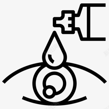 眼药水护理液体图标图标
