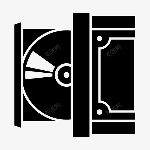 dvd室cd室磁盘图标svg_新图网 https://ixintu.com cd室 dvd室 pc硬件 多媒体 磁盘