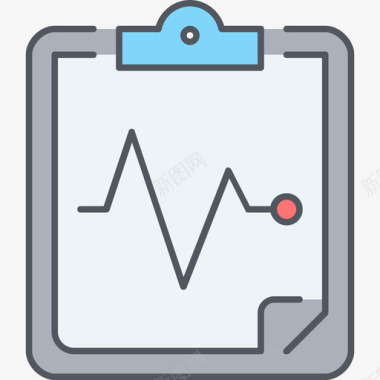 病史医学4颜色图标图标