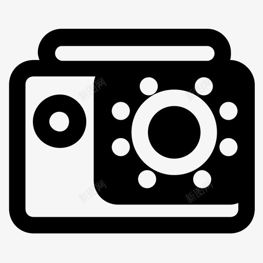 相机专业版媒体图标svg_新图网 https://ixintu.com 专业版 媒体 录音 摄影师 相机 相机实心28