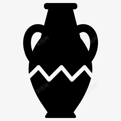 希腊旧花瓶图标svg_新图网 https://ixintu.com 希腊 旧 花瓶