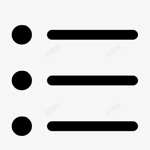 图标-列表svg_新图网 https://ixintu.com 图标-列表