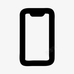 iphone绘制智能手机iphoneiphonex图标高清图片