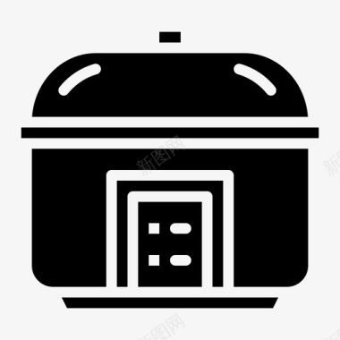 电饭煲烹饪厨具图标图标