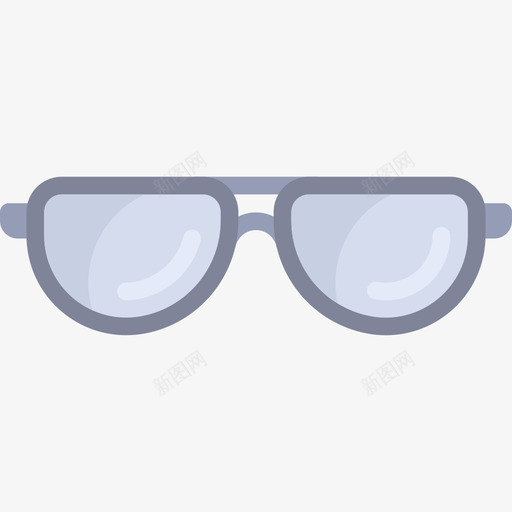 眼镜衣服24平的图标svg_新图网 https://ixintu.com 平的 眼镜 衣服24