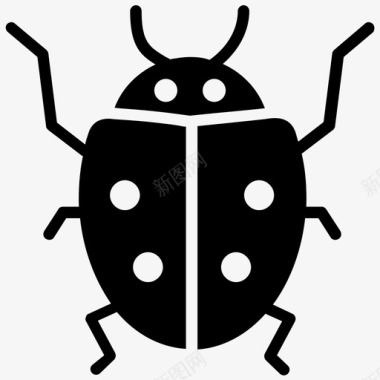 甲虫粪甲虫昆虫图标图标
