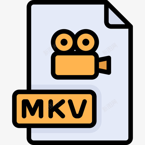 Mkvelearning2线性颜色图标svg_新图网 https://ixintu.com Mkv elearning2 线性颜色