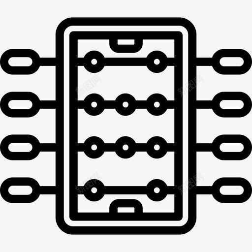 Foosball赌场3线性图标svg_新图网 https://ixintu.com Foosball 线性 赌场3