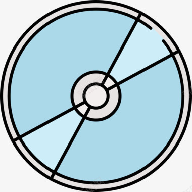 光盘设备9彩色128px图标图标