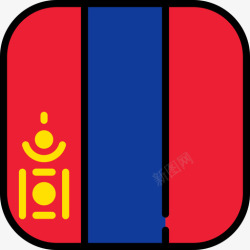 集赞蒙古旗集6圆形方形图标高清图片