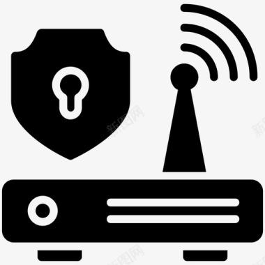 wifi保护专用wifiwifi安全图标图标
