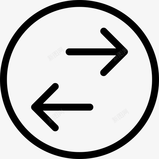交换箭头和用户界面2线性图标svg_新图网 https://ixintu.com 交换 箭头和用户界面2 线性