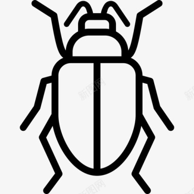 金龟子甲虫埃及图标图标