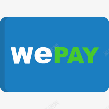 Wepay信用卡2持平图标图标