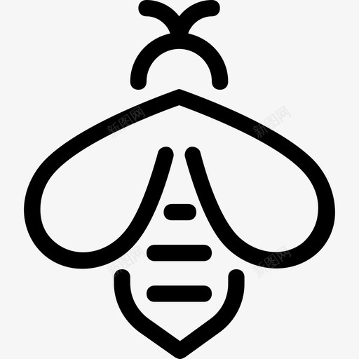 蜜蜂自然5直系图标svg_新图网 https://ixintu.com 直系 自然5 蜜蜂