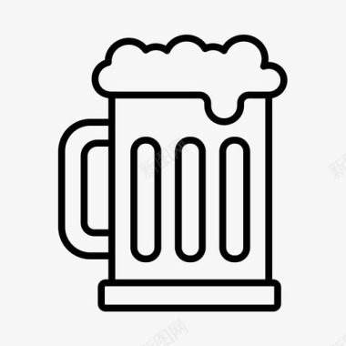 啤酒澳大利亚饮料图标图标