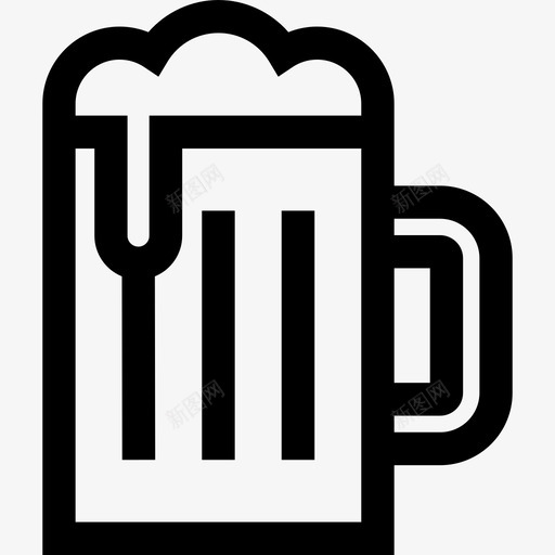 啤酒圣帕特里克第7天直系图标svg_新图网 https://ixintu.com 啤酒 圣帕特里克第7天 直系