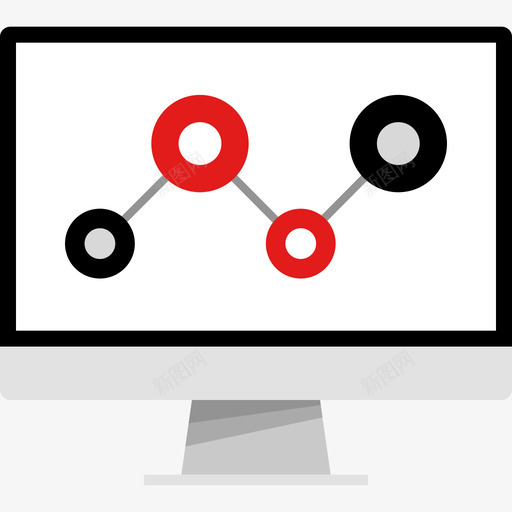 统计视频分析平面图标svg_新图网 https://ixintu.com 平面 统计 视频分析