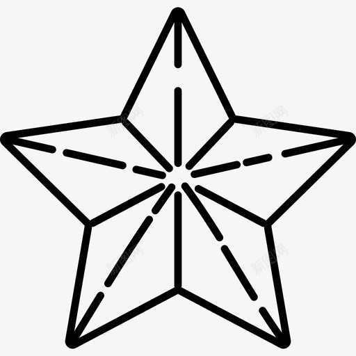 星星杂集手工绘制图标svg_新图网 https://ixintu.com 手工绘制 星星 杂集