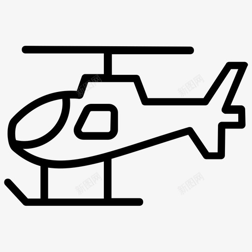 直升机飞机阿帕奇图标svg_新图网 https://ixintu.com 旋翼机 直升机 直升机直升机 运输线图标 阿帕奇 飞机