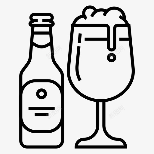 啤酒酒吧啤酒瓶图标svg_新图网 https://ixintu.com 啤酒 啤酒杯 啤酒瓶 啤酒生产线 啤酒节 玻璃啤酒 酒吧