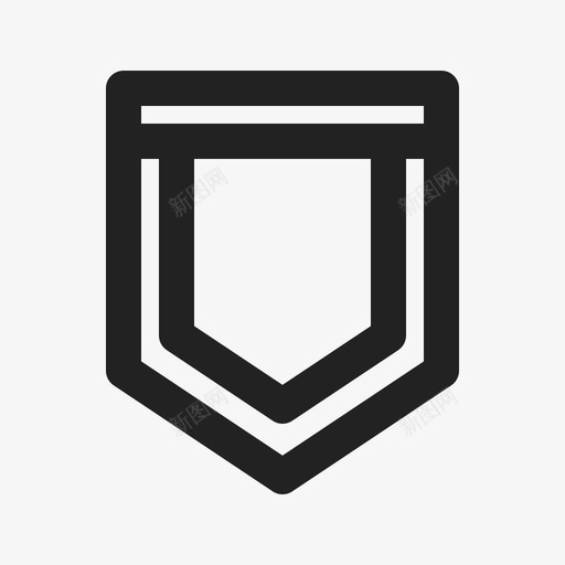 徽章盾牌奖章徽章图标svg_新图网 https://ixintu.com 奖章 徽章 徽章盾牌