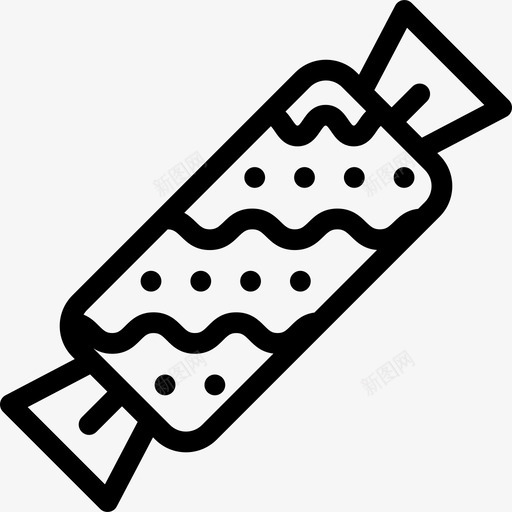 糖果圣诞37直系图标svg_新图网 https://ixintu.com 圣诞37 直系 糖果