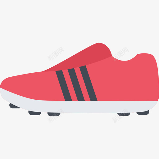 足球鞋运动装备5平底鞋图标svg_新图网 https://ixintu.com 平底鞋 足球鞋 运动装备5