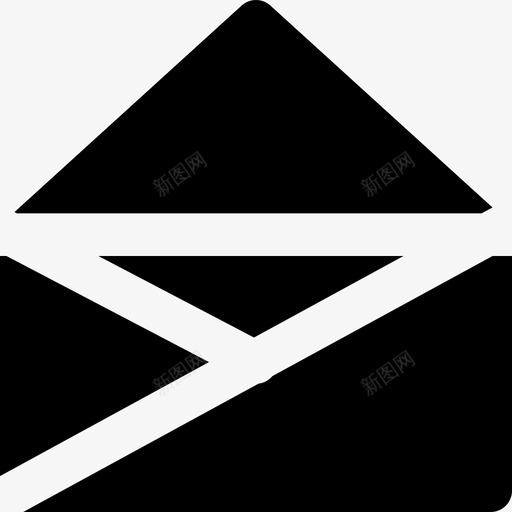 邮件对话2实心图标svg_新图网 https://ixintu.com 实心 对话2 邮件