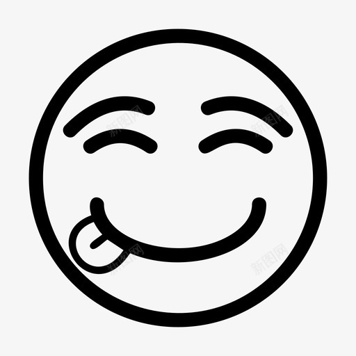 情感面孔界面图标svg_新图网 https://ixintu.com 微笑 情感 普遍的图标 界面 面孔