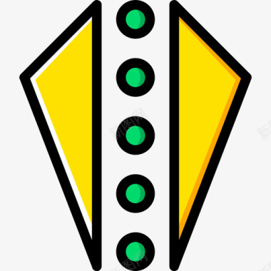 沃德符号4黄色图标图标