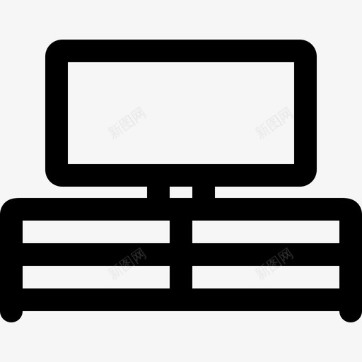 橱柜家具1832px线图标svg_新图网 https://ixintu.com 32px线 家具18 橱柜