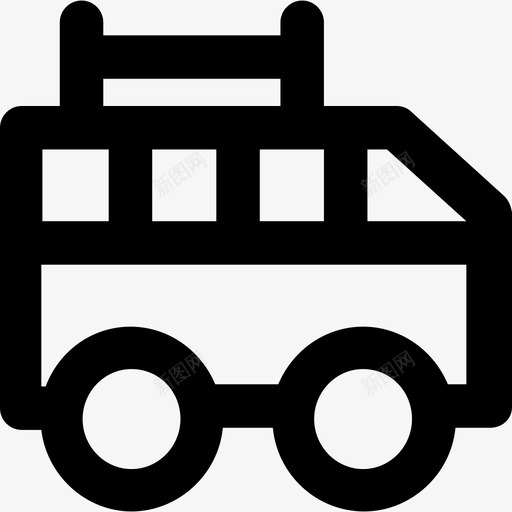 面包车旅行24粗体圆形图标svg_新图网 https://ixintu.com 旅行24 粗体圆形 面包车