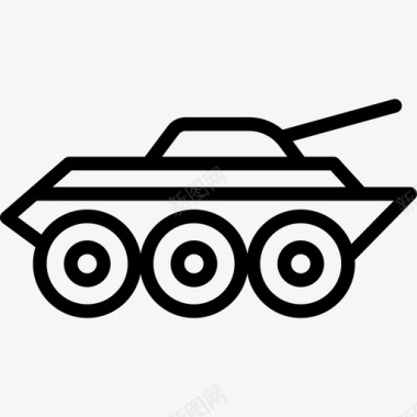 坦克武器3直线型图标图标