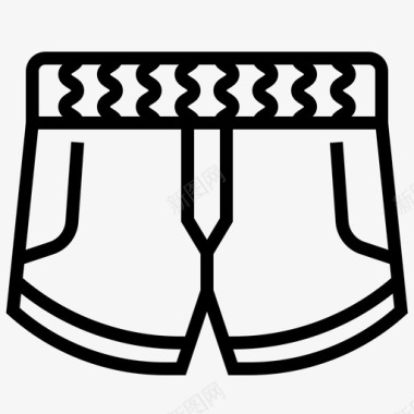 裤子衣服短裤图标图标