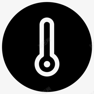 温度计热温度图标图标