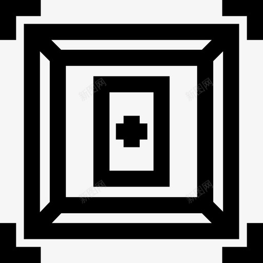 展开交互7线性图标svg_新图网 https://ixintu.com 交互7 展开 线性