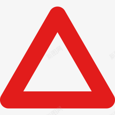 三角形按钮游戏13扁平图标图标
