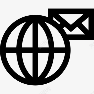 国际邮件邮局6直邮图标图标
