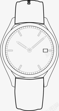手表休闲钟表图标图标