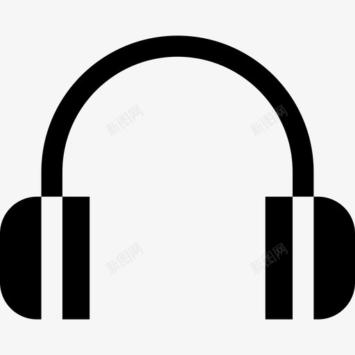 耳机实物资产9填充图标svg_新图网 https://ixintu.com 填充 实物资产9 耳机