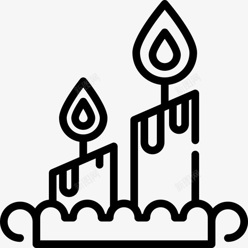蜡烛朱丽娜4直系派对图标svg_新图网 https://ixintu.com 朱丽娜4 直系派对 蜡烛